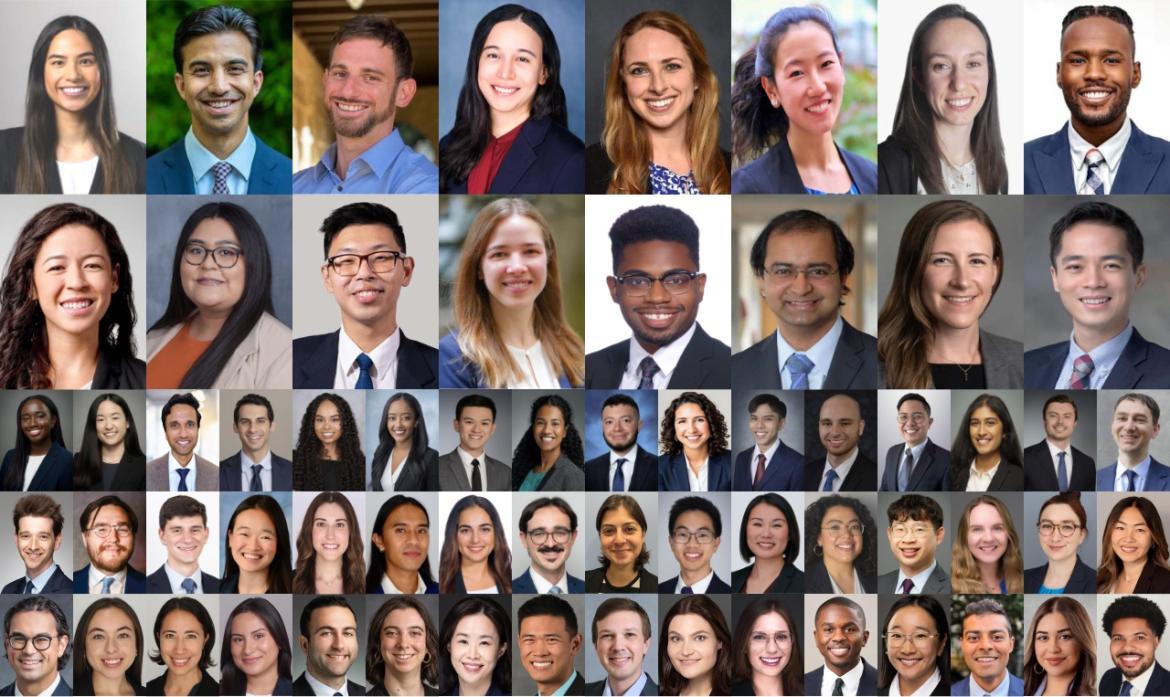 Headshots of 64 psychiatry residents