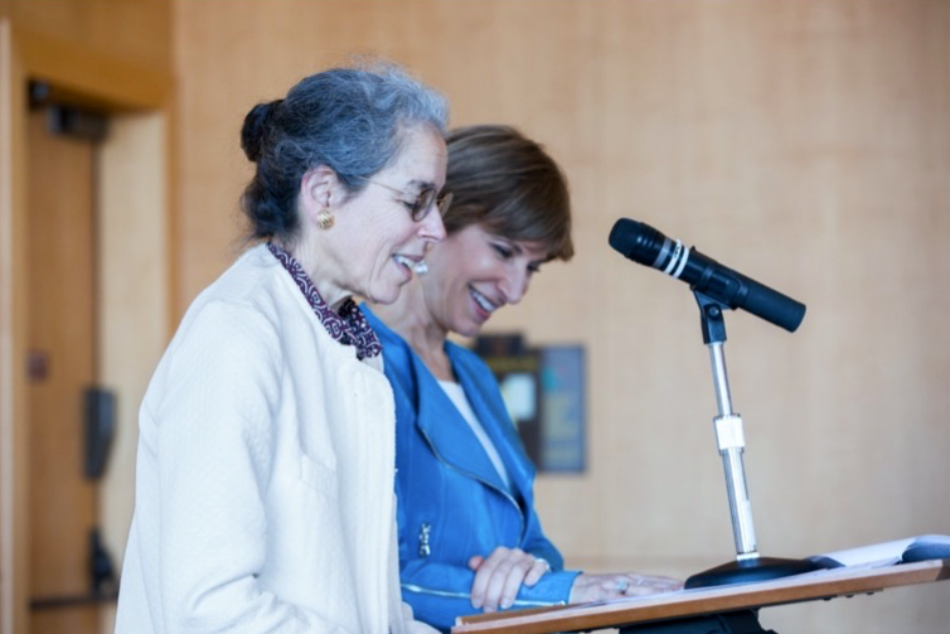 Nancy Adler and Anne Poirier
