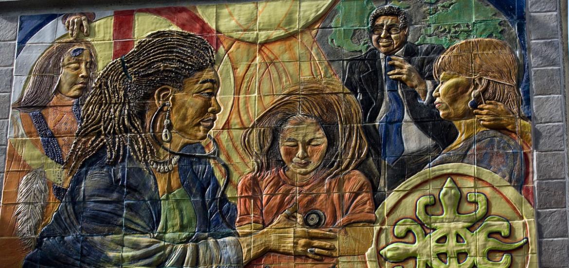 Campus mural