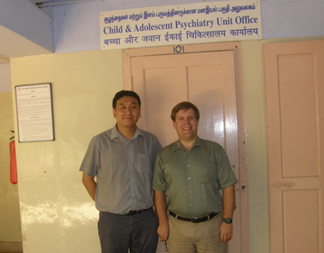 Tsherlingla (left) and Ferren at the Christian Medical College’s Child &amp; Adolescent Psychiatry Unit