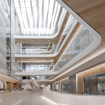 Pritzker Building atrium
