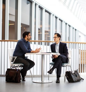 Vikaas Sohal (left) and Eddie Chang