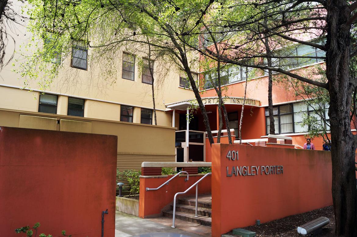 Langley Porter Psychiatric Hospital and Clinics entrance