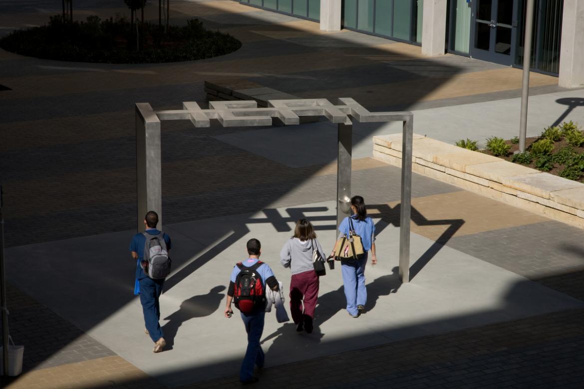 Students at Mission Bay