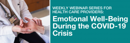 Well-Being Webinars for Health Care Providers