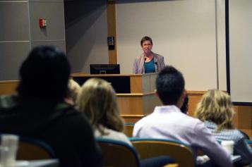 Hillman speaking at Parnassus