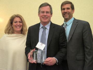 John McQuaid, PhD, receives the 2017 Patrick DeLeon Advocacy Award