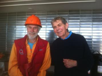 Mark di Suvero and Samuel Barondes, MD 