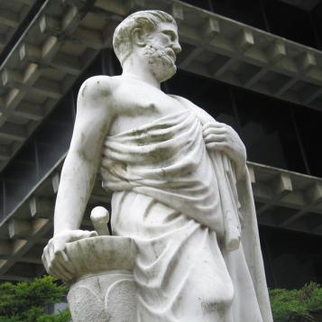 Statue of Hippocrates